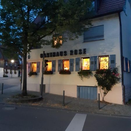 Landgasthof Rose Hotel Ditzingen Eksteriør billede