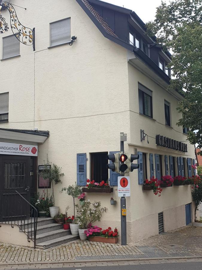 Landgasthof Rose Hotel Ditzingen Eksteriør billede
