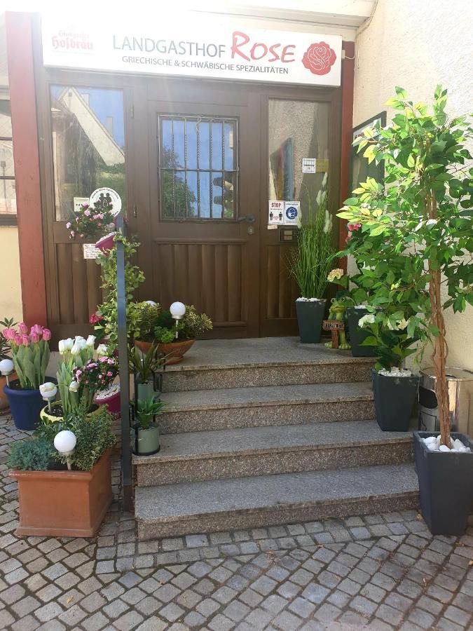Landgasthof Rose Hotel Ditzingen Eksteriør billede